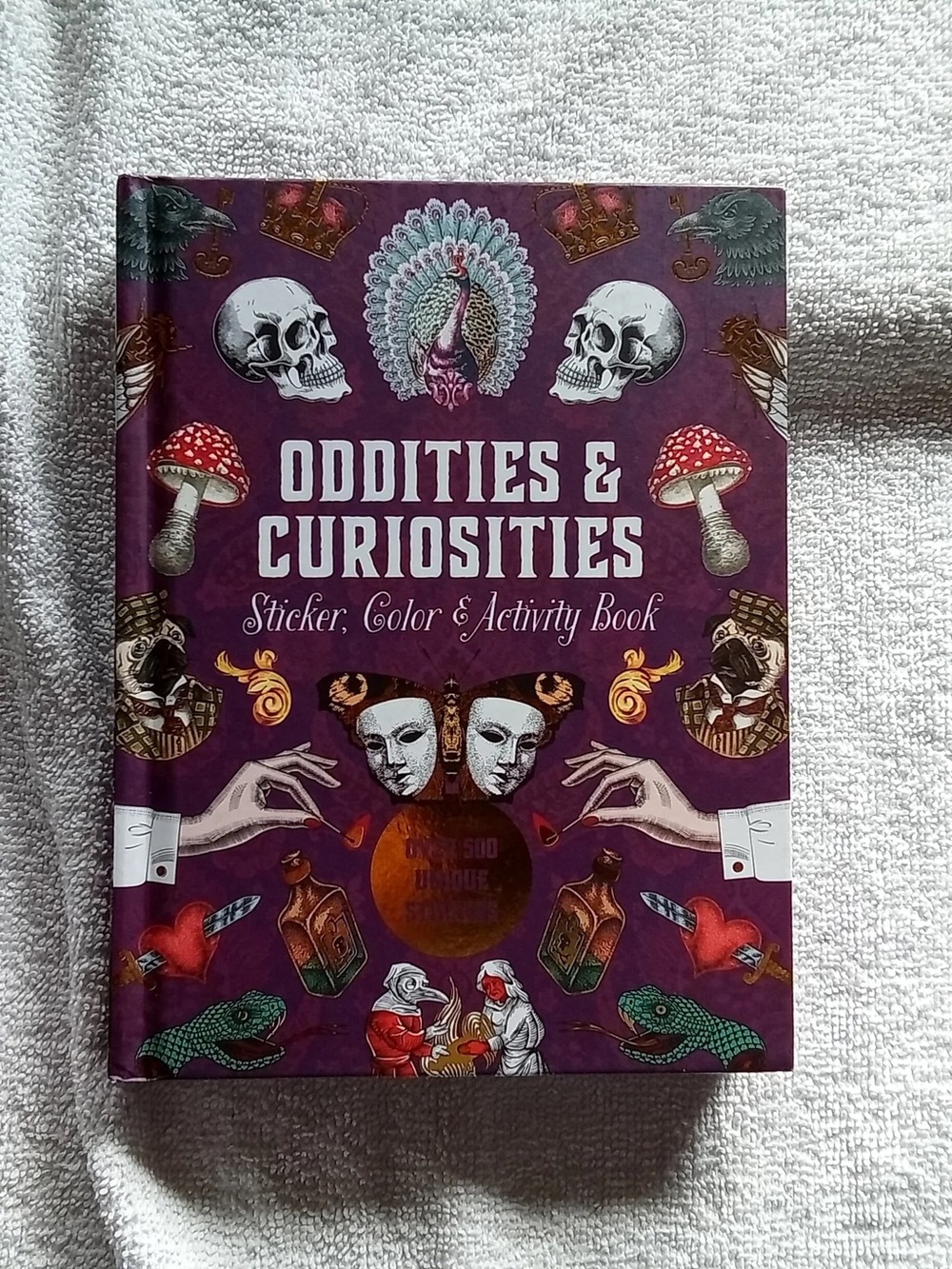 Oddities & Curiosities Sticker, Color & Activity Book